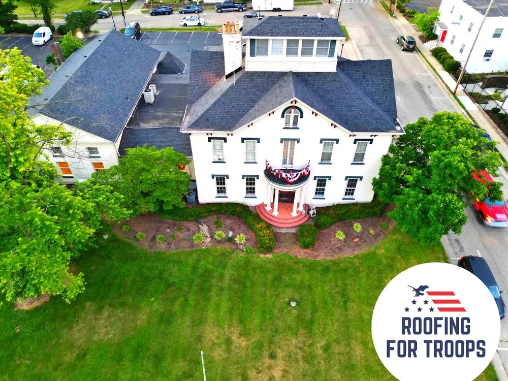 Slide of Roofing For Troops