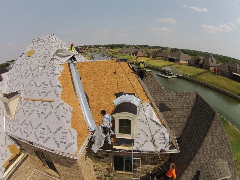 Slide of Roofing Giant