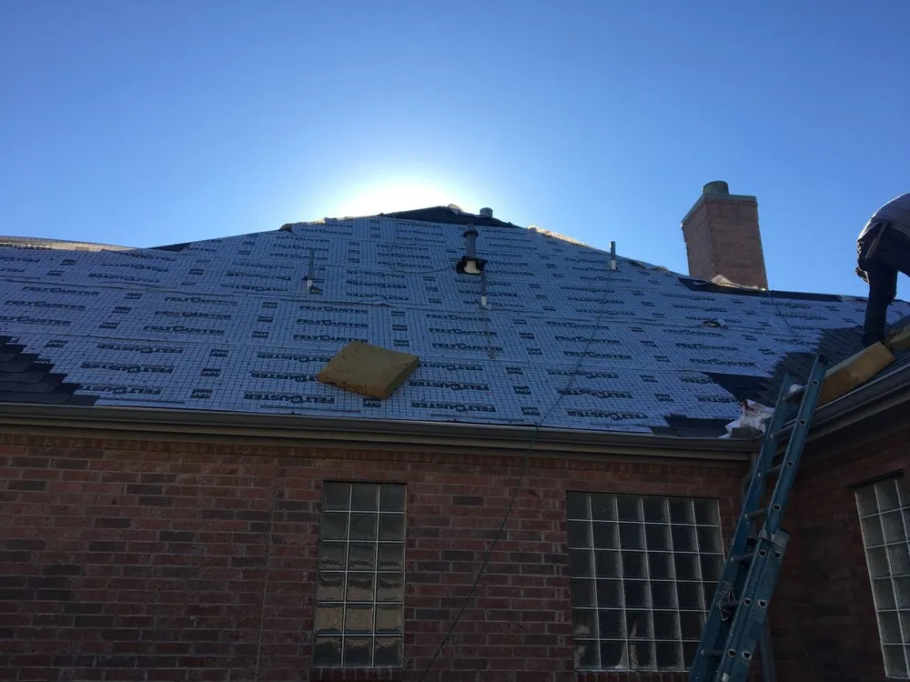 Slide of Roofing Giant