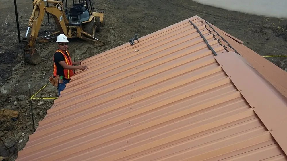 Slide of Roofing Giant