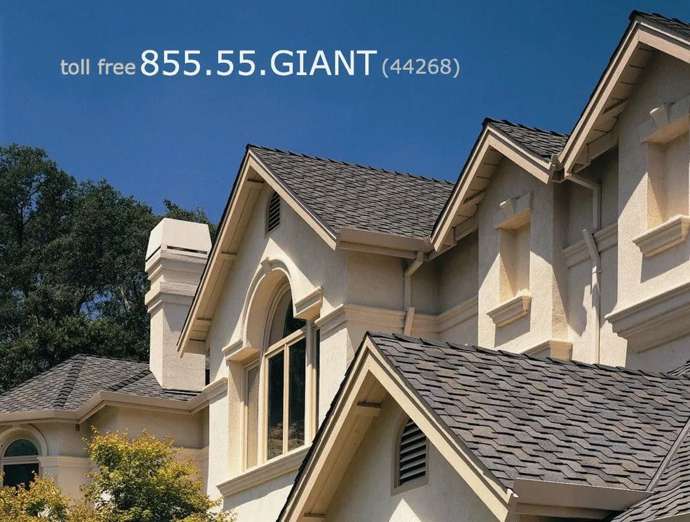 Slide of Roofing Giant