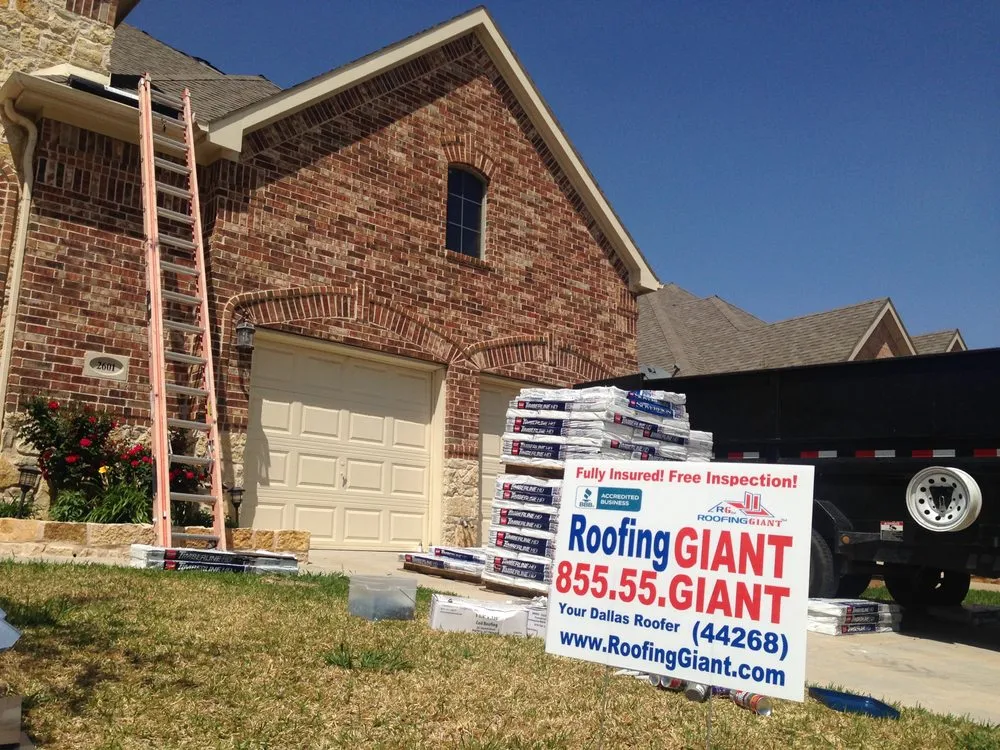 Slide of Roofing Giant