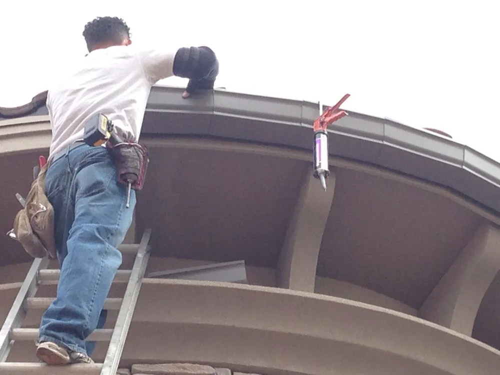 Slide of Roofing Giant