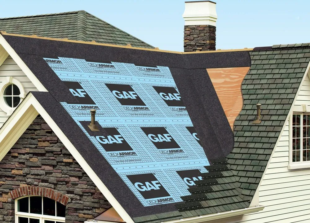 Slide of Roofing Giant