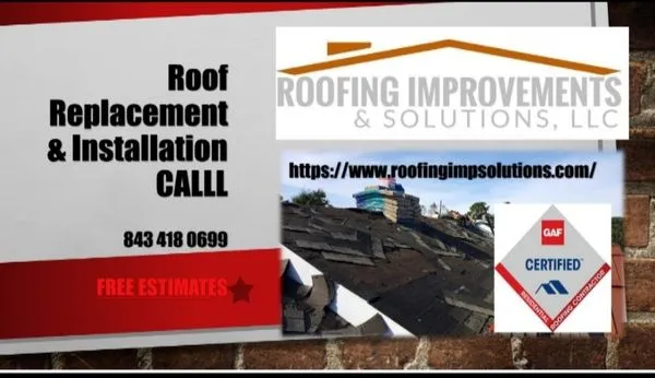 Roofing Improvements & Solutions Logo