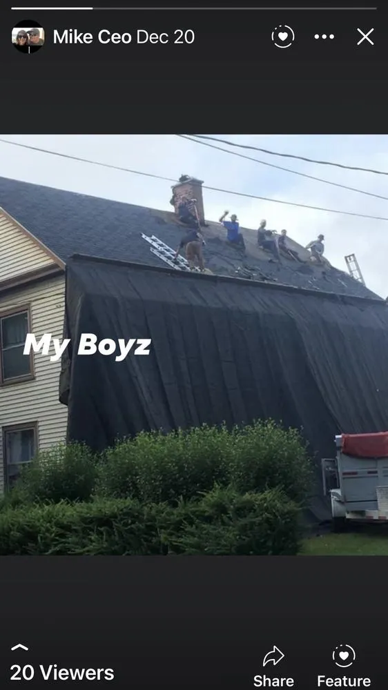 Slide of Roofing King