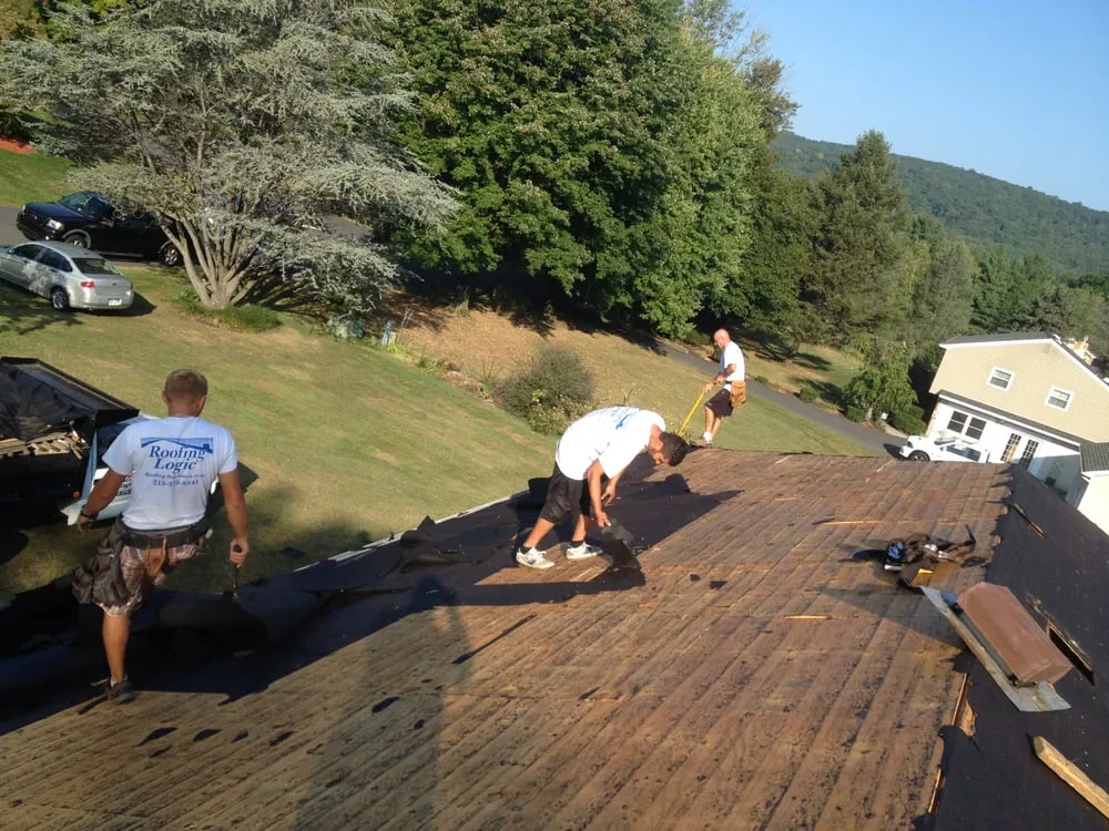 Slide of Roofing Logic