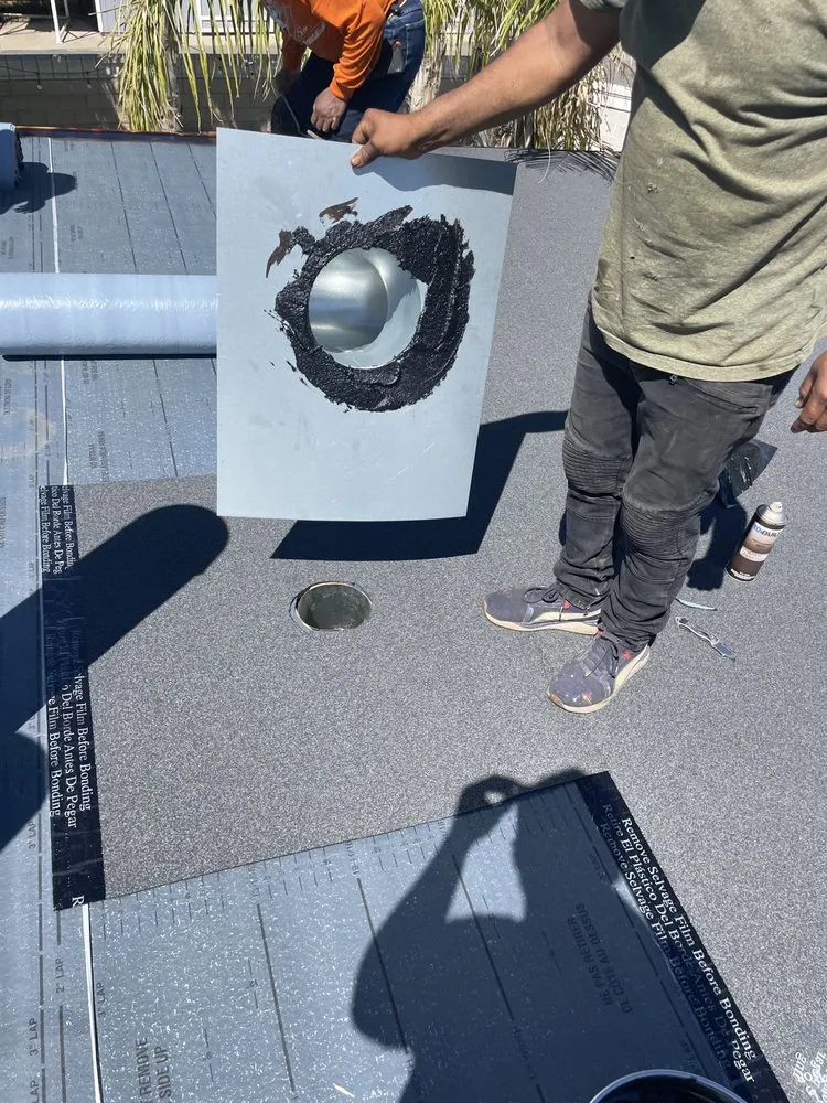 Slide of Roofing Medic