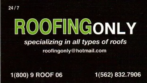 Slide of Roofing Only Company, Inc