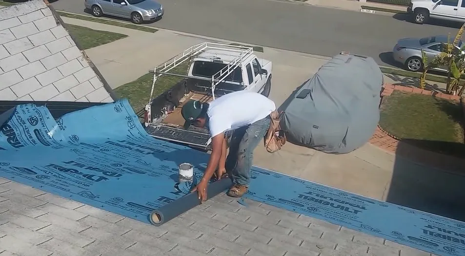 Slide of Roofing Paso Robles