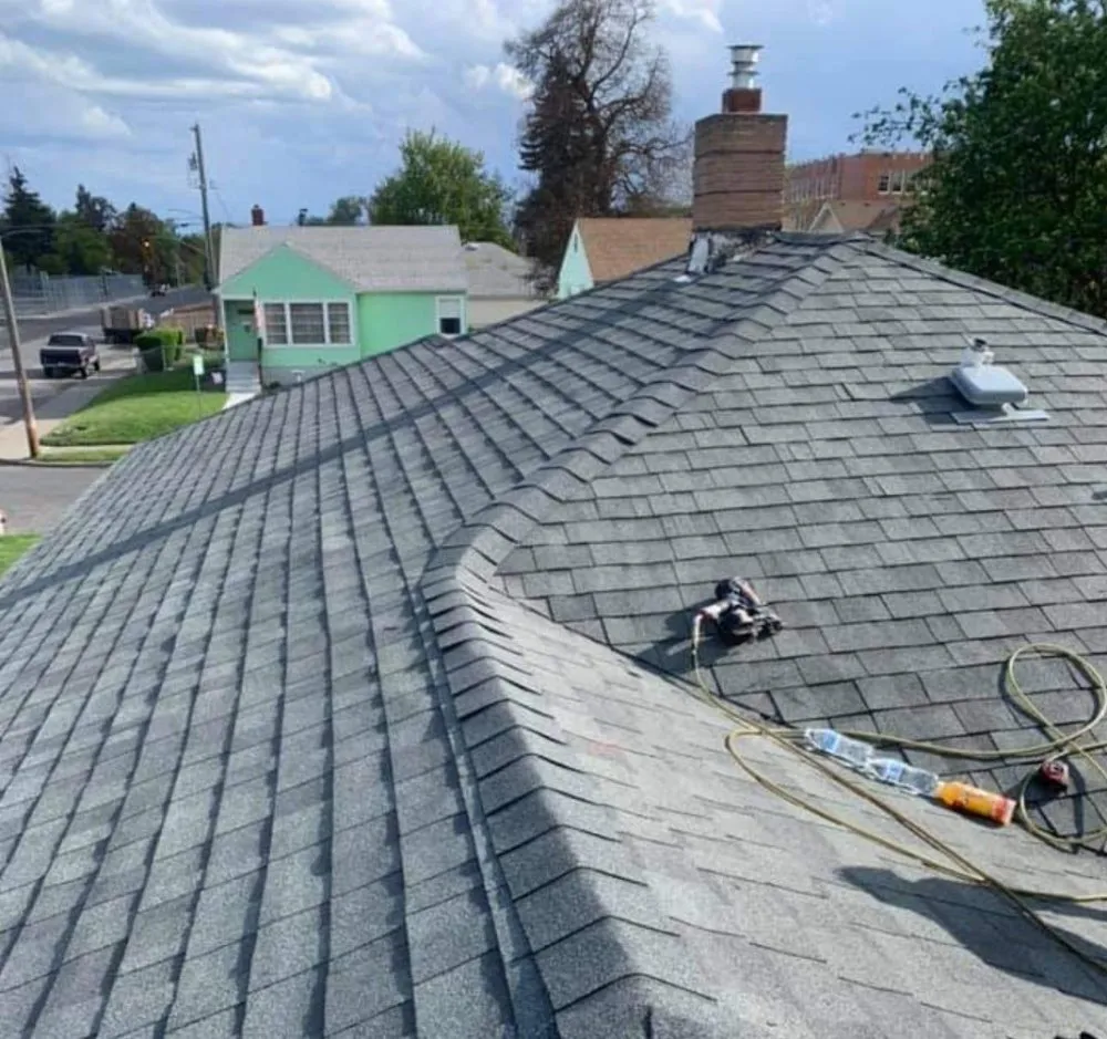 Slide of Roofing Pro's Blanchard Building Solutions LLC