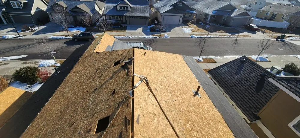 Slide of Roofing Pro's Blanchard Building Solutions LLC