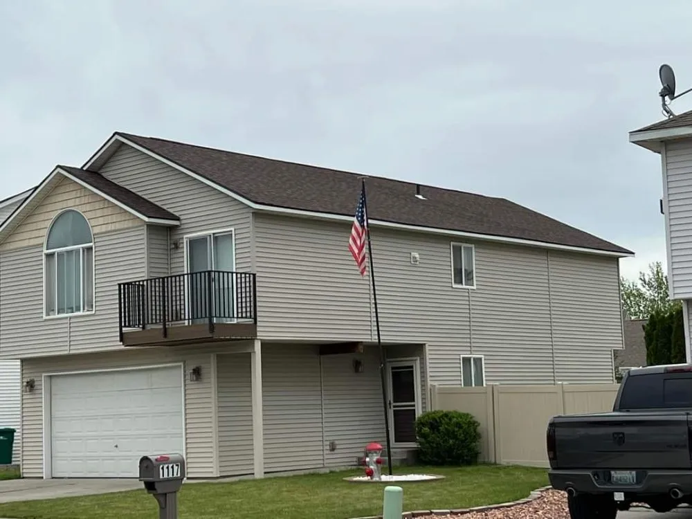 Slide of Roofing Pro's Blanchard Building Solutions LLC