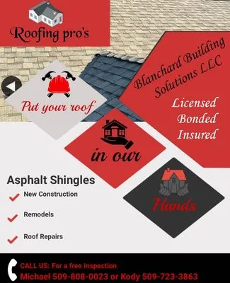 Roofing Pro's Blanchard Building Solutions LLC Logo
