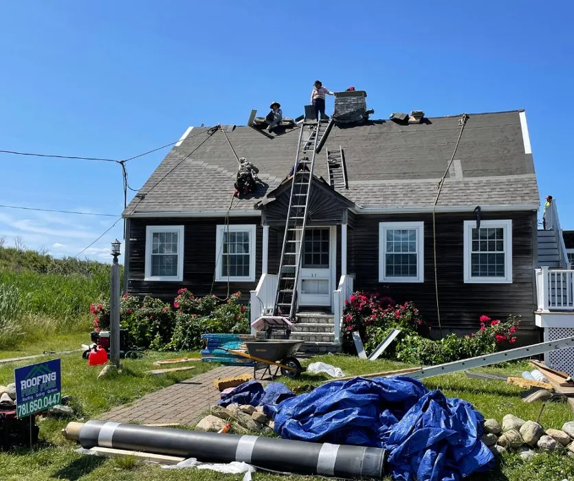 Slide of Roofing Pros Plus