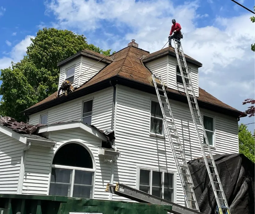 Slide of Roofing Pros Plus