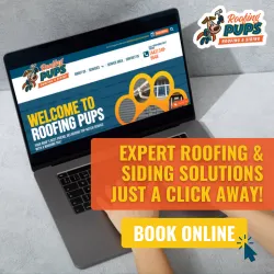 Professional roof installation for homes in Millersville, MD by Roofing Pups
