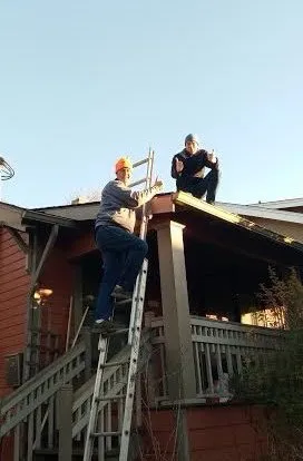 Slide of Roofing Rain OR Shine