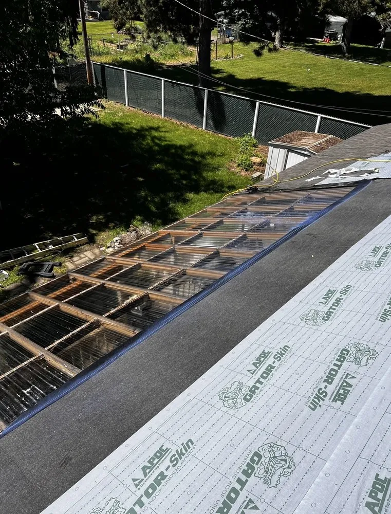 Slide of Roofing Rehab
