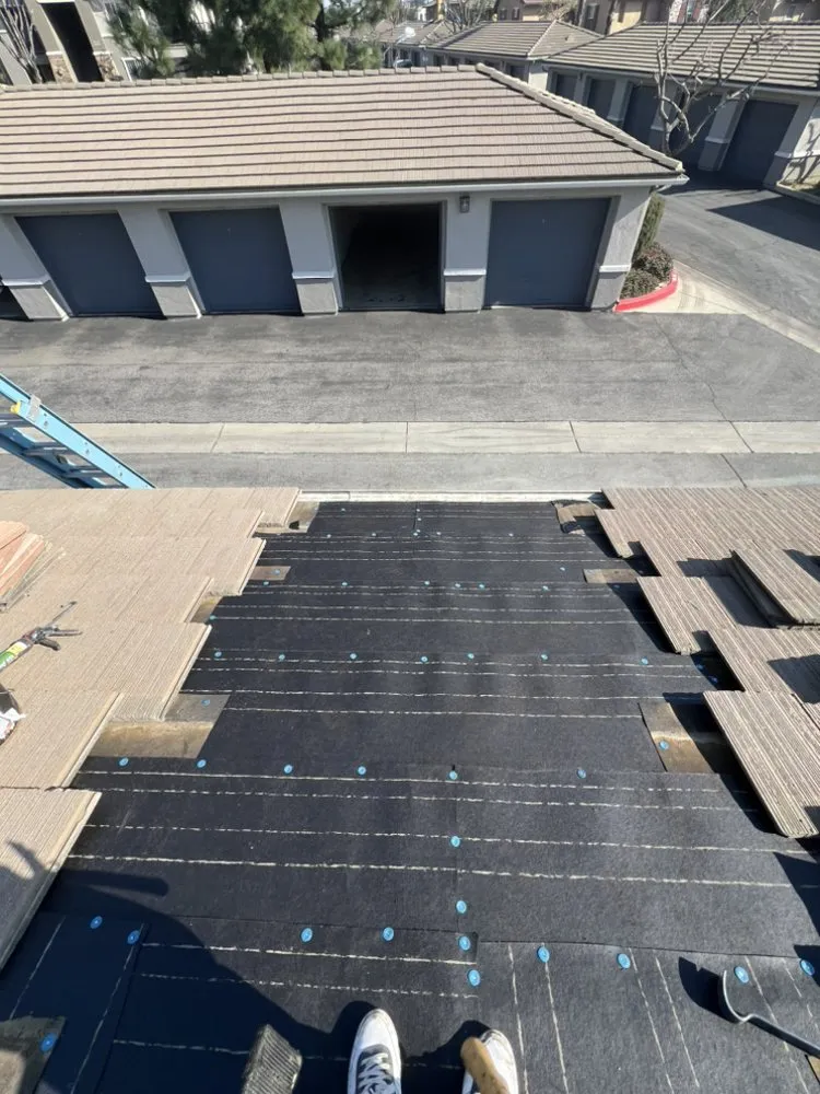 Slide of Roofing Repair