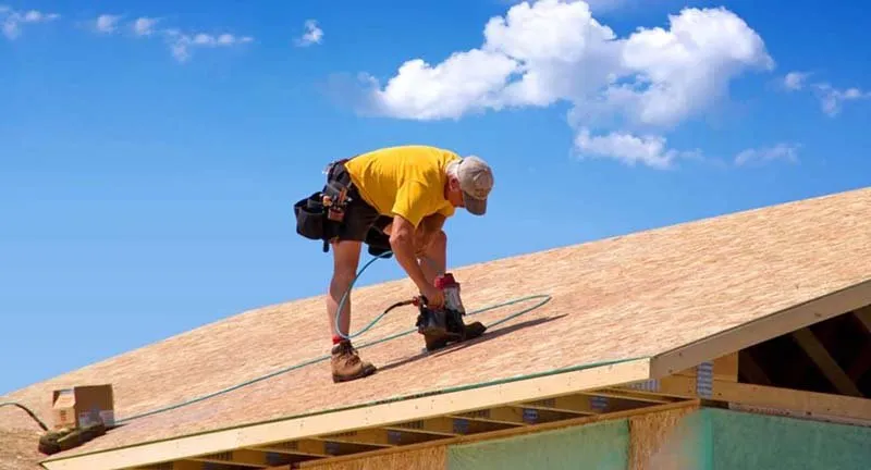 Slide of Roofing Repair