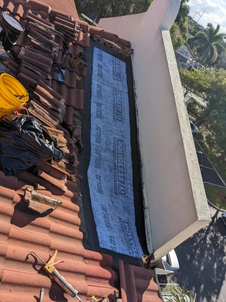 Slide of Roofing Repair