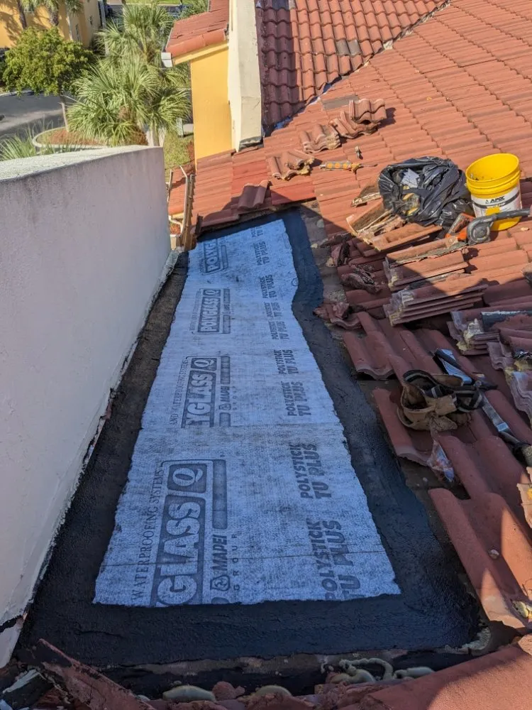 Slide of Roofing Repair