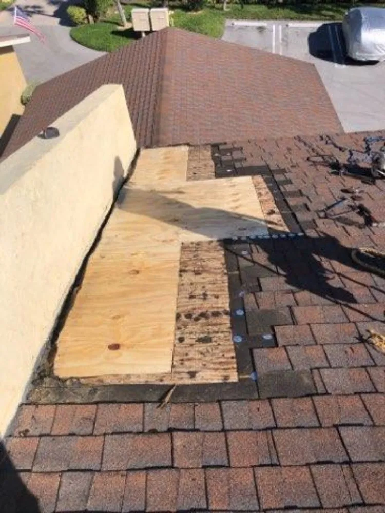 Slide of Roofing Repair