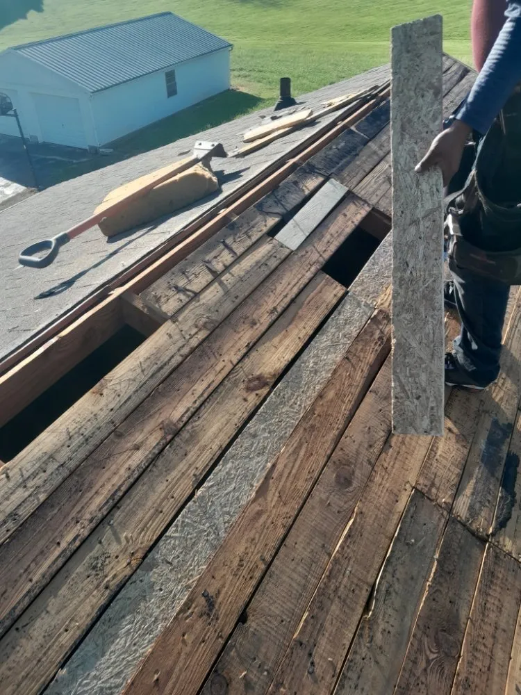 Slide of Roofing Repairs