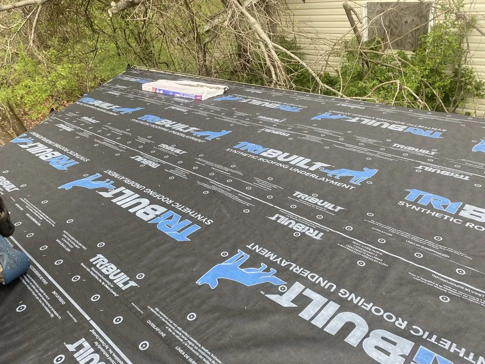 Slide of Roofing repairs