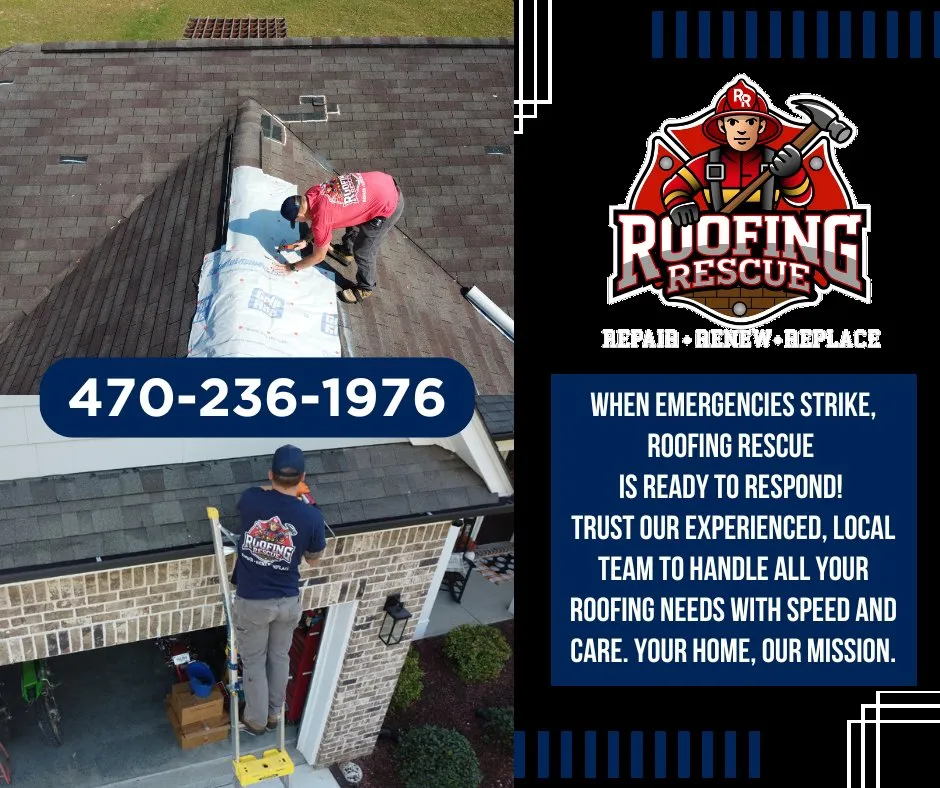 Slide of Roofing Rescue