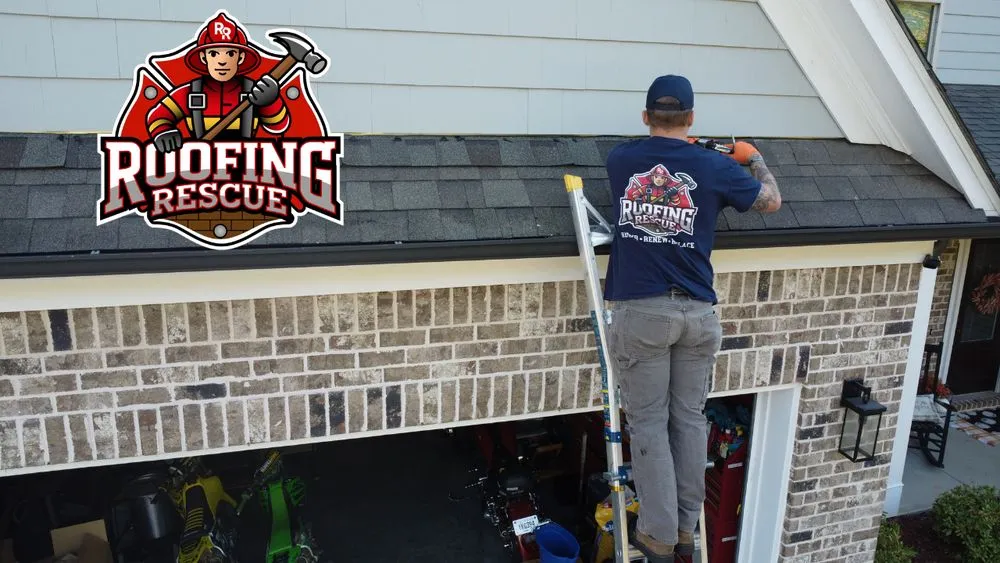 Slide of Roofing Rescue