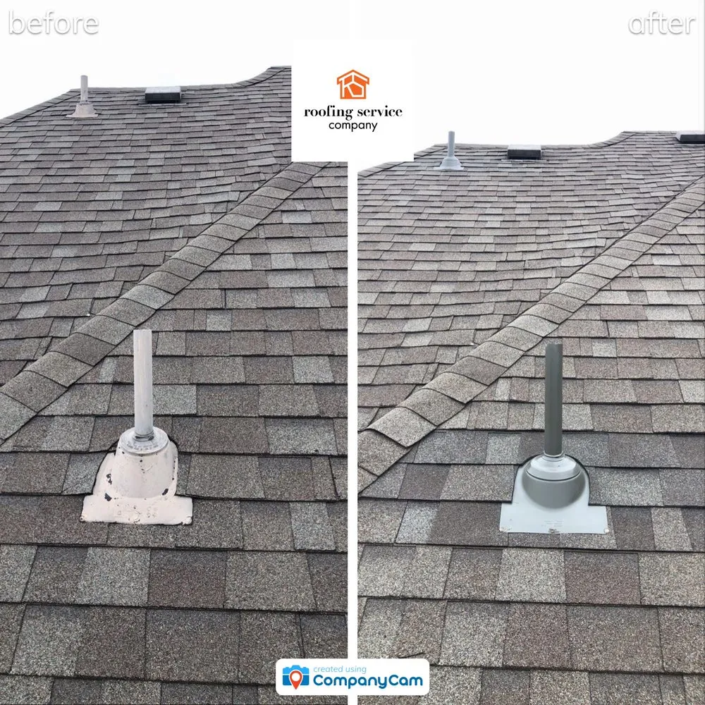 Slide of Roofing Service Company