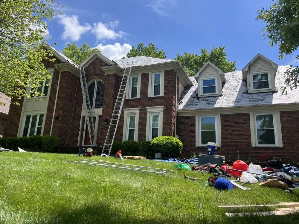 Slide of Roofing service