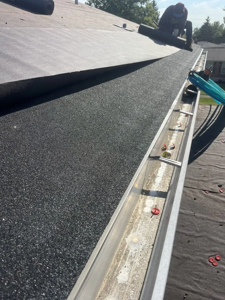 Slide of Roofing service