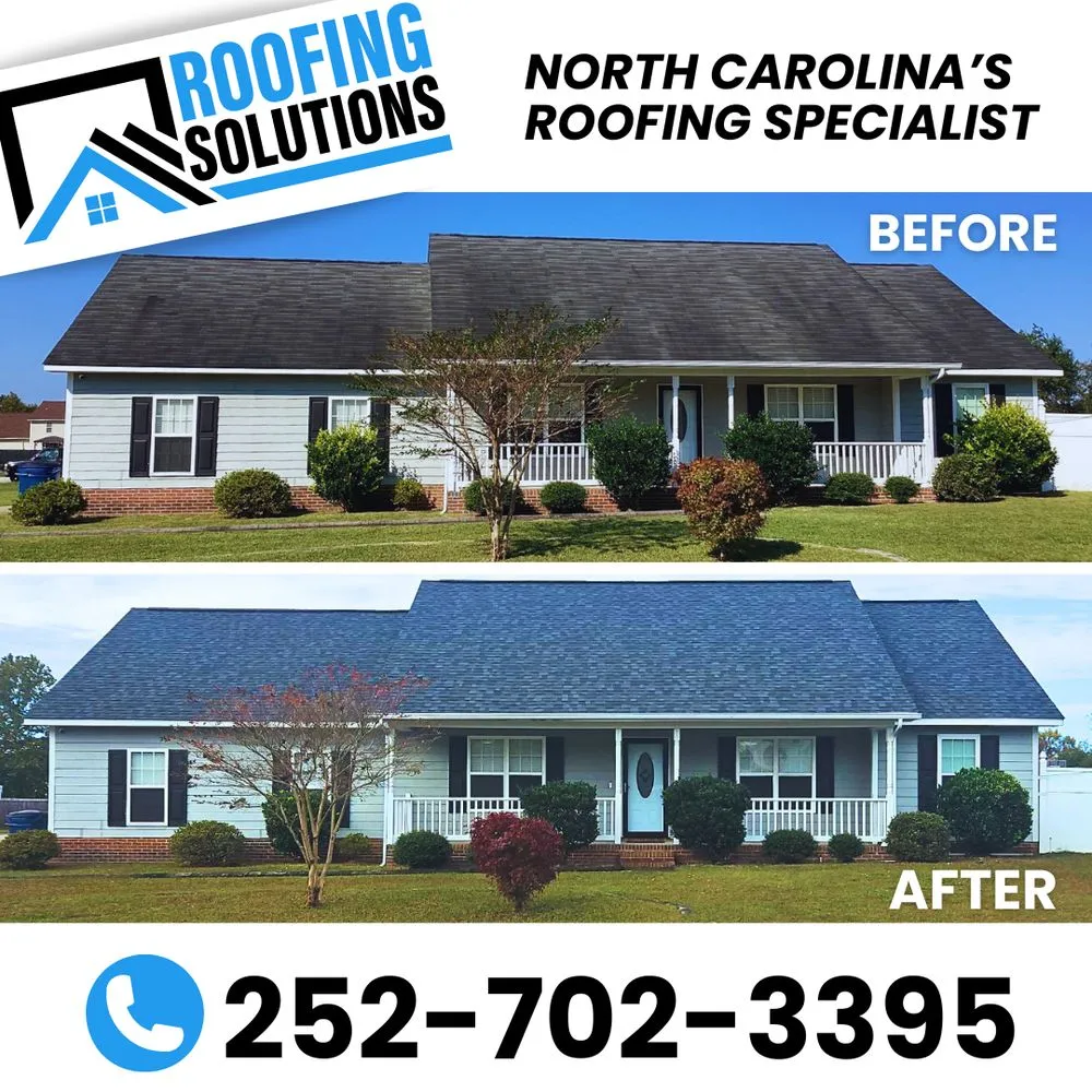 Slide of Roofing Solutions NC