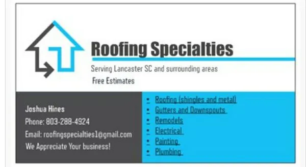 Roofing Specialist