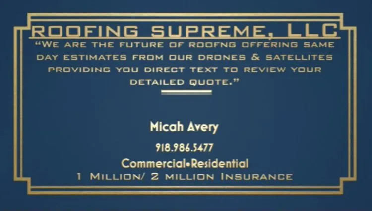 Slide of Roofing Supreme