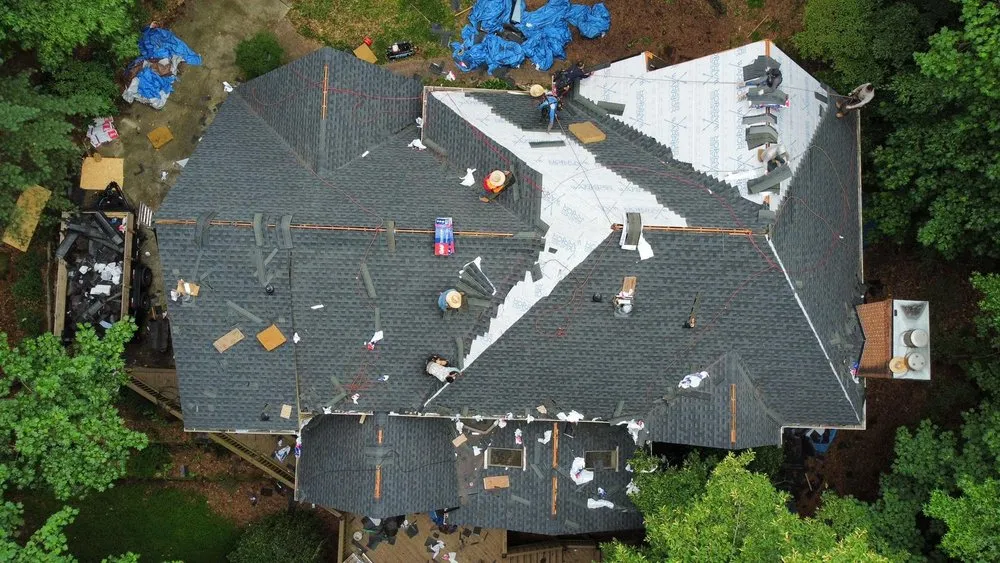 Slide of Roofing Tech