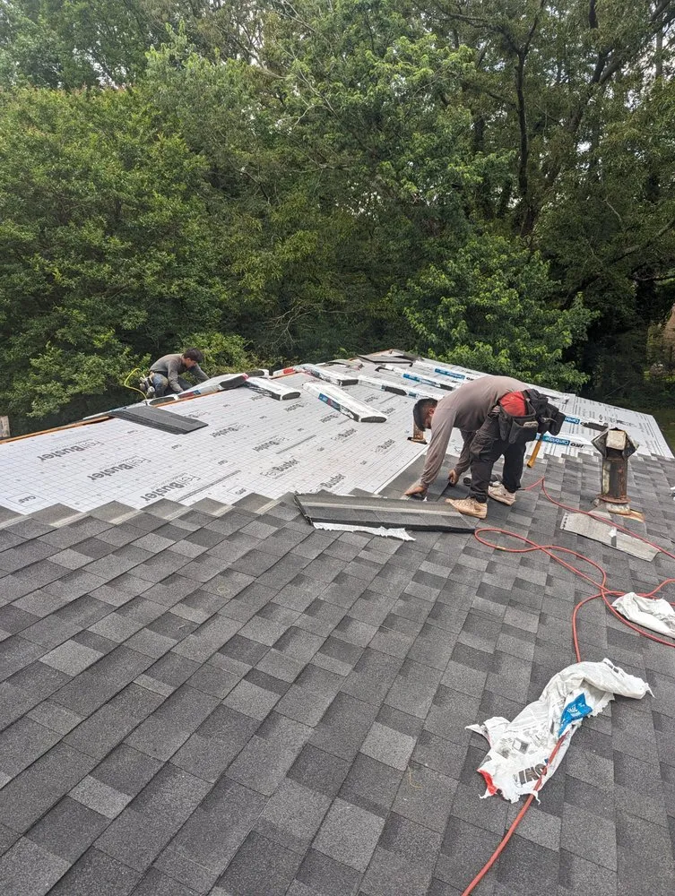 Slide of Roofing Tech