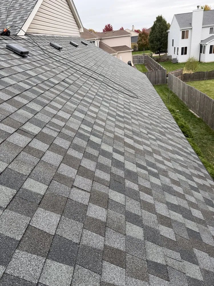 Slide of Roofing Technicians