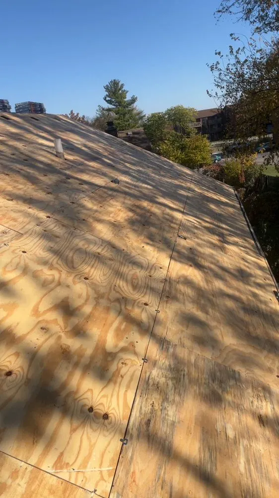 Slide of Roofing Technicians