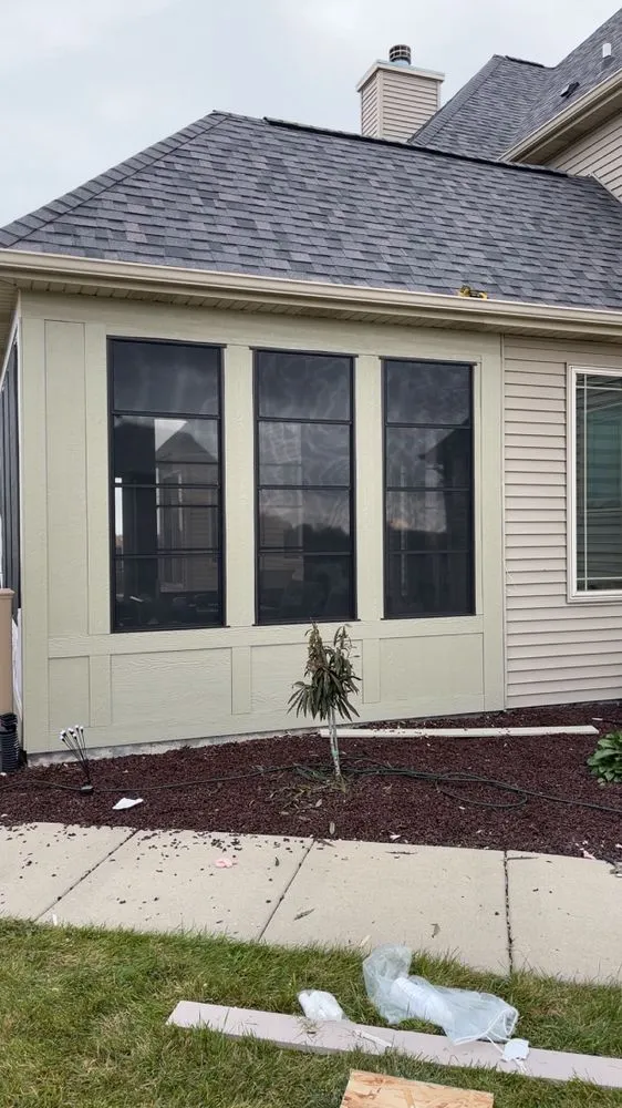 Slide of Roofing Technicians