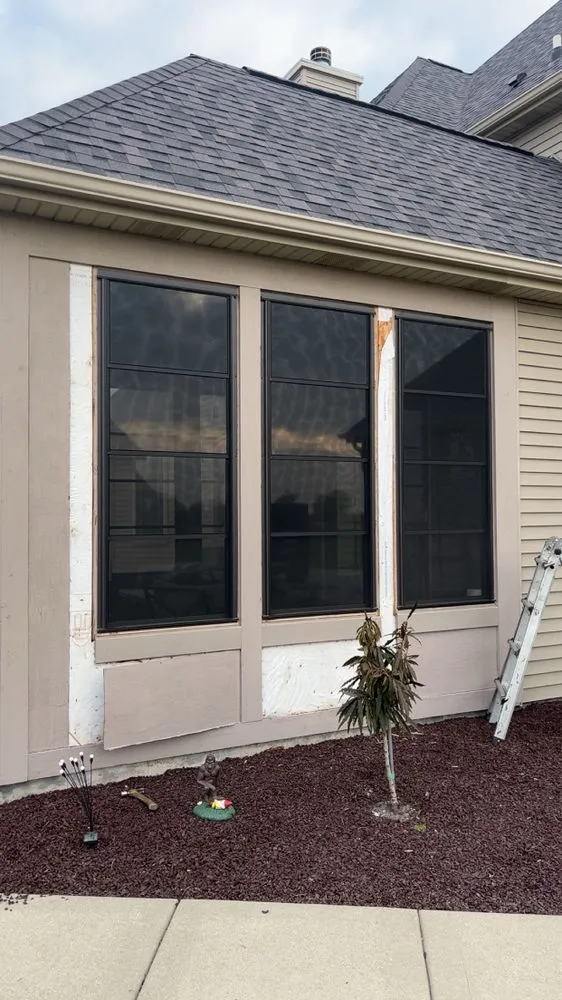 Slide of Roofing Technicians