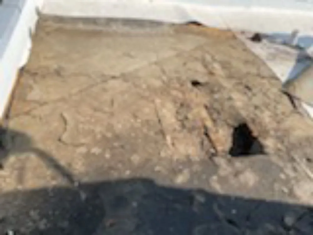 Slide of Roofing Techs