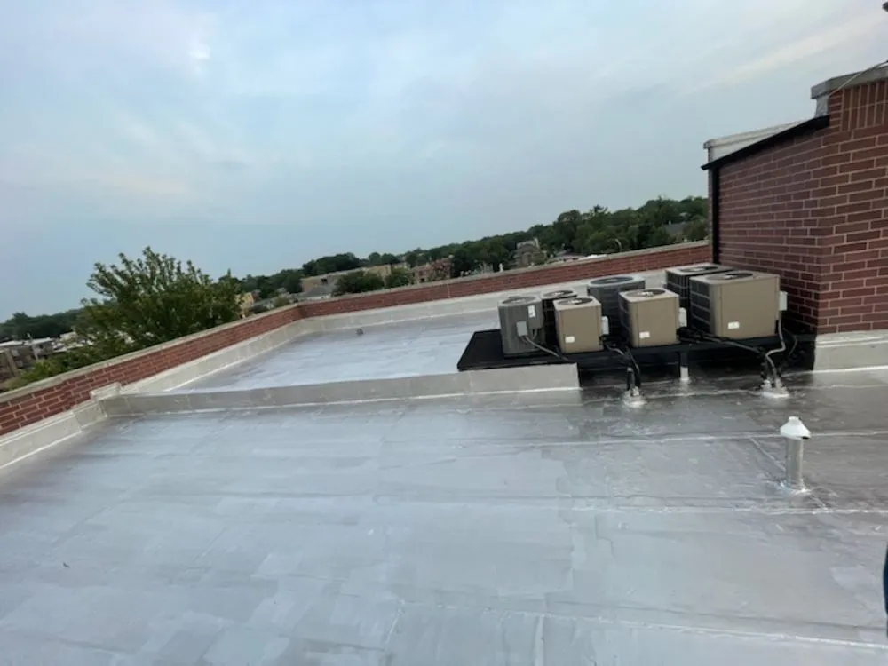 Slide of Roofing Techs