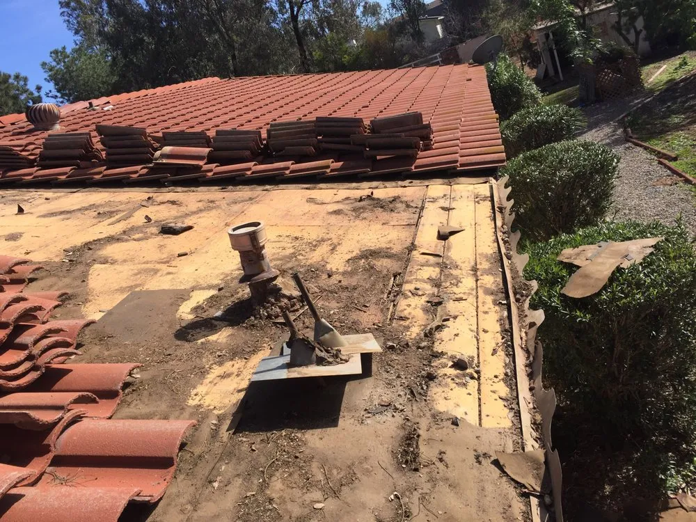 Slide of Roofing Tops