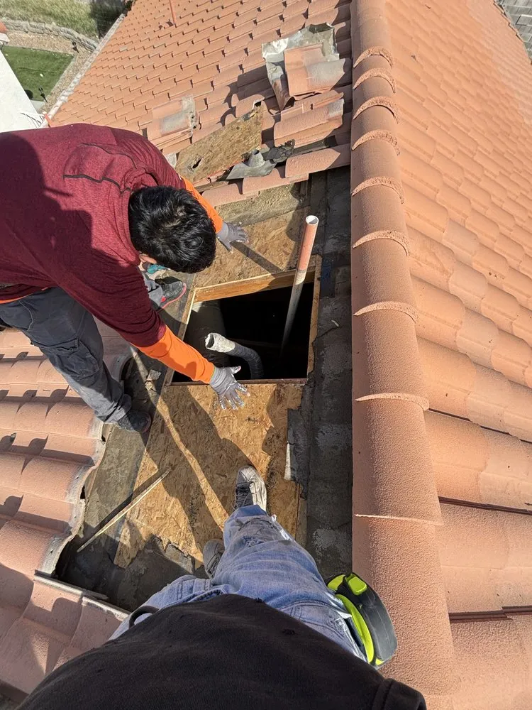 Slide of Roofing Troops