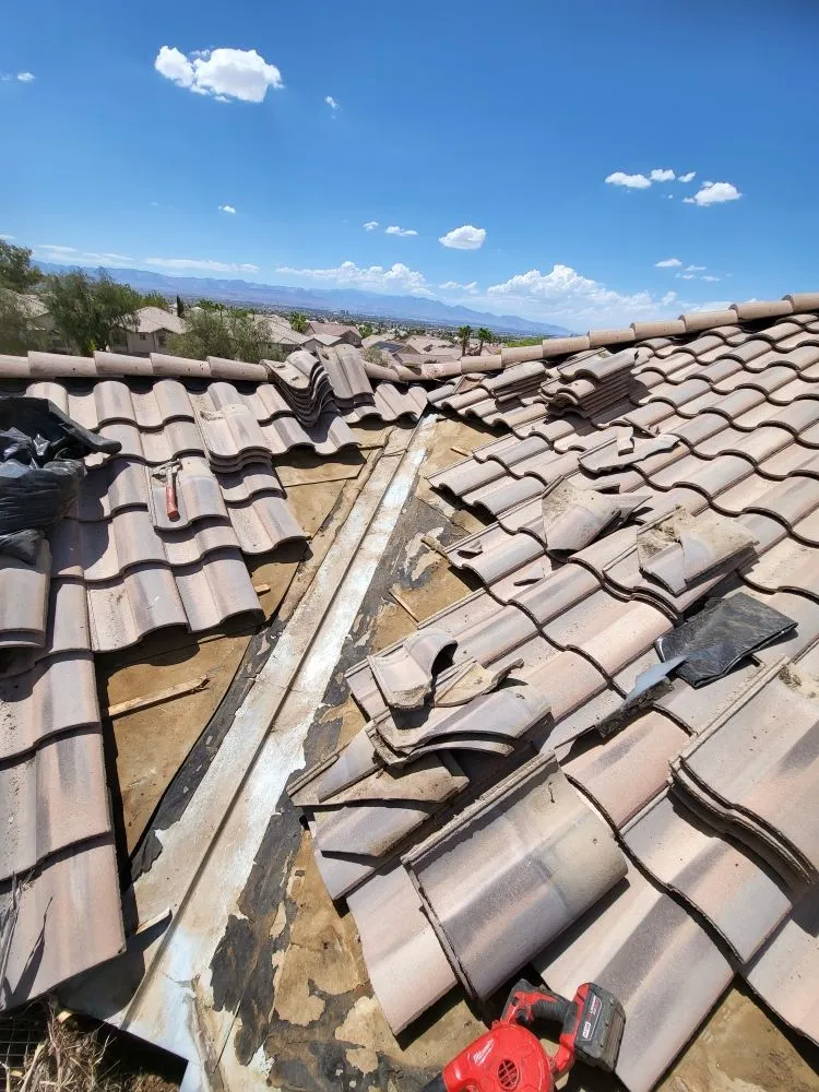Slide of Roofing Troops