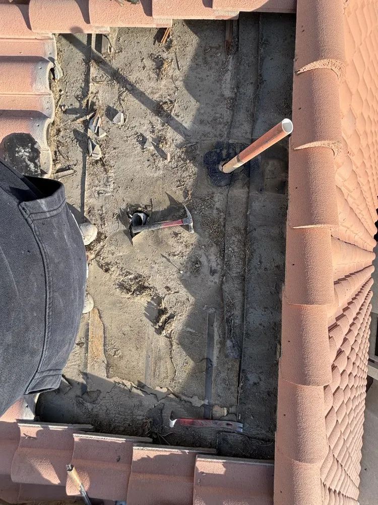 Slide of Roofing Troops